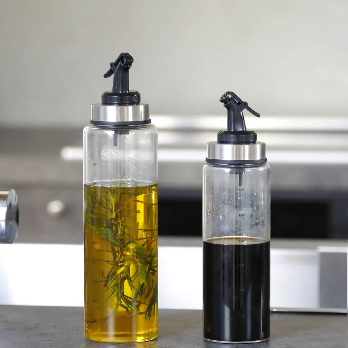 ドレッシングボトル 300ml atomico 食洗機対応 耐熱ガラス製 – ハウジー