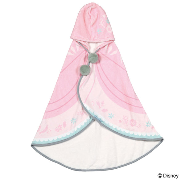 タオル吸水速乾フード付きバスポンチョアリエル