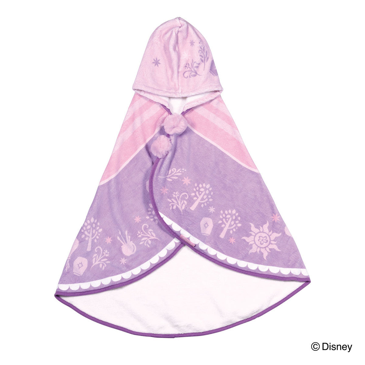 タオル 吸水速乾フード付き バスポンチョ ラプンツェル – ハウジー