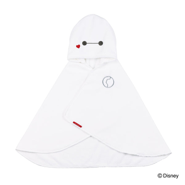 タオル吸水速乾フード付きバスポンチョベイマックス