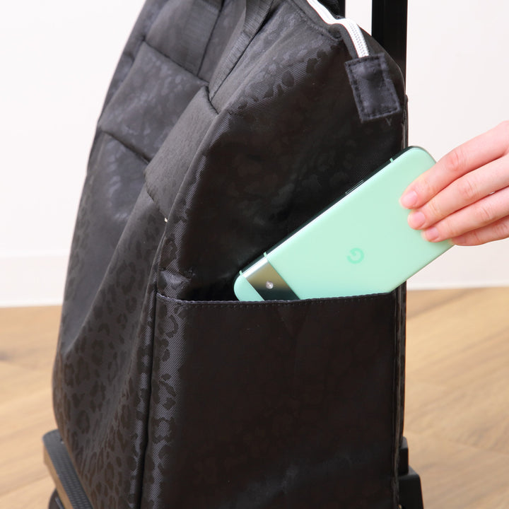 横押しカートcocoroレオパード4輪カート