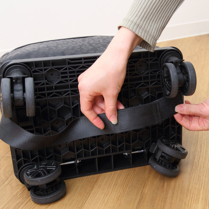 横押しカートcocoroレオパード4輪カート