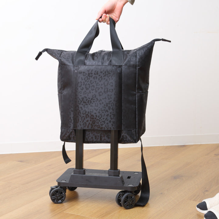 横押しカートcocoroレオパード4輪カート