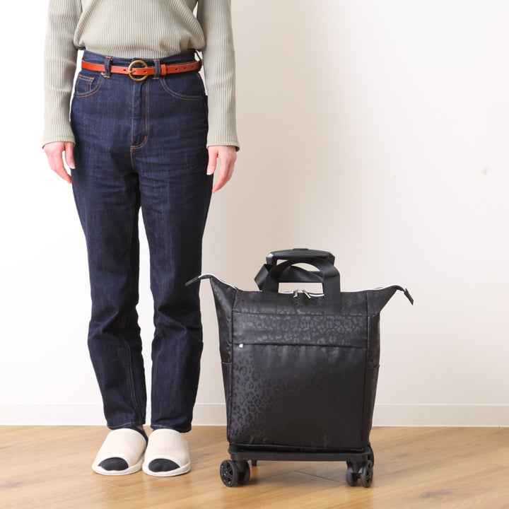 横押しカートcocoroレオパード4輪カート