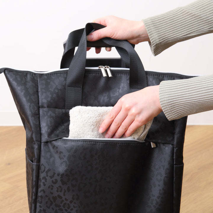 横押しカートcocoroレオパード4輪カート