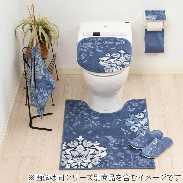 トイレマットDECORMUSEEプレシャス約80×60cmロング