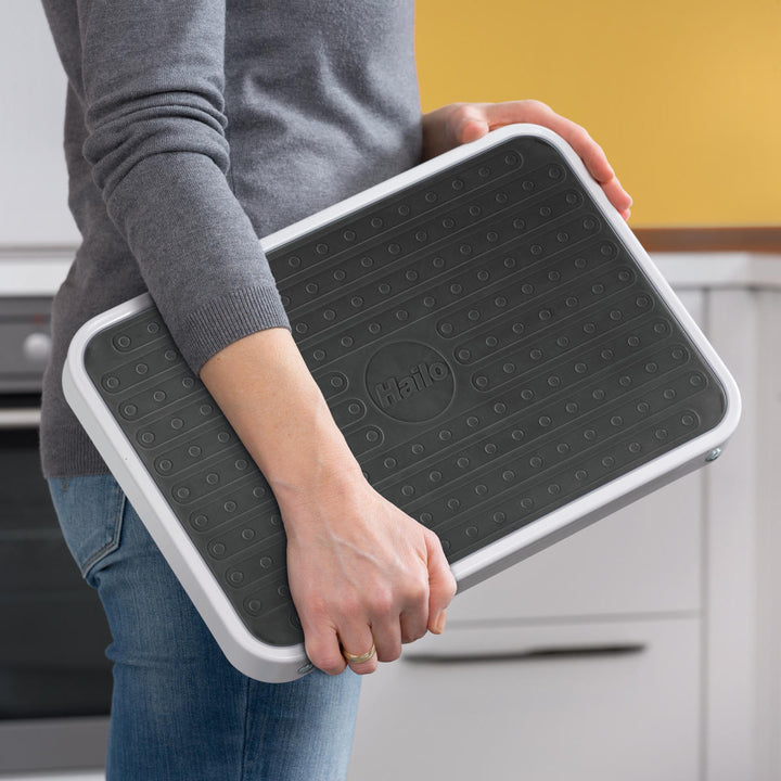 踏み台ハイロワンステップホワイト折りたたみ足場