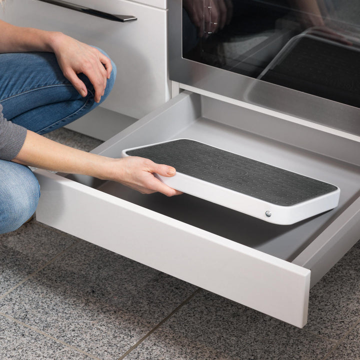 踏み台ハイロワンステップホワイト折りたたみ足場