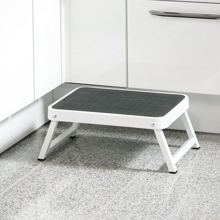 踏み台ハイロワンステップホワイト折りたたみ足場