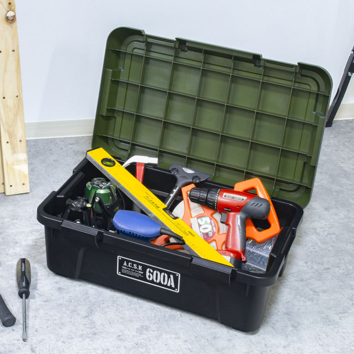 収納ケースアクティブストッカー浅型幅60cmコンテナボックス