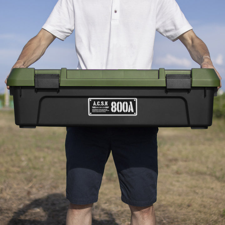 収納ケースアクティブストッカー浅型幅80cmコンテナボックス