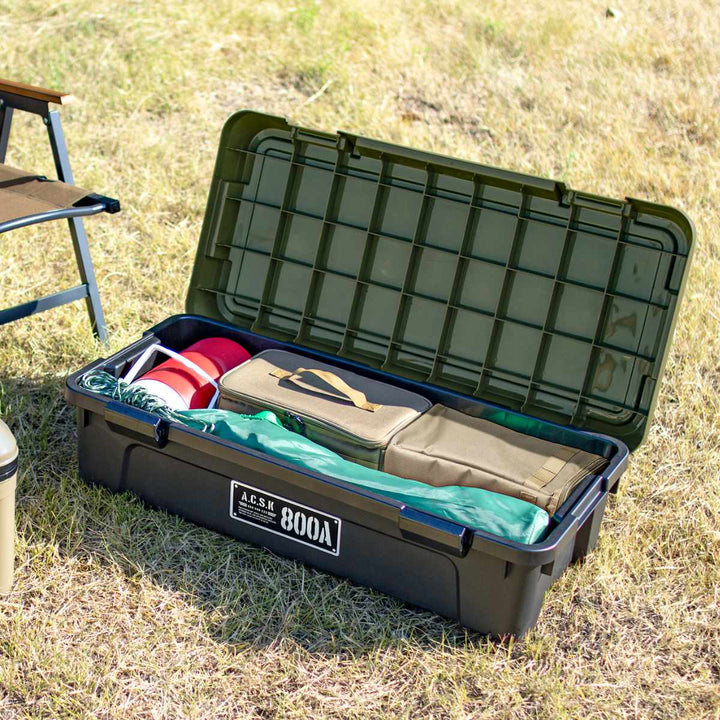 収納ケースアクティブストッカー浅型幅80cmコンテナボックス