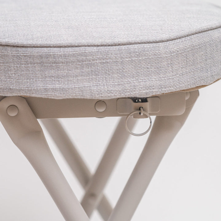 折りたたみ椅子スツール座面高49.5cmクッション座面