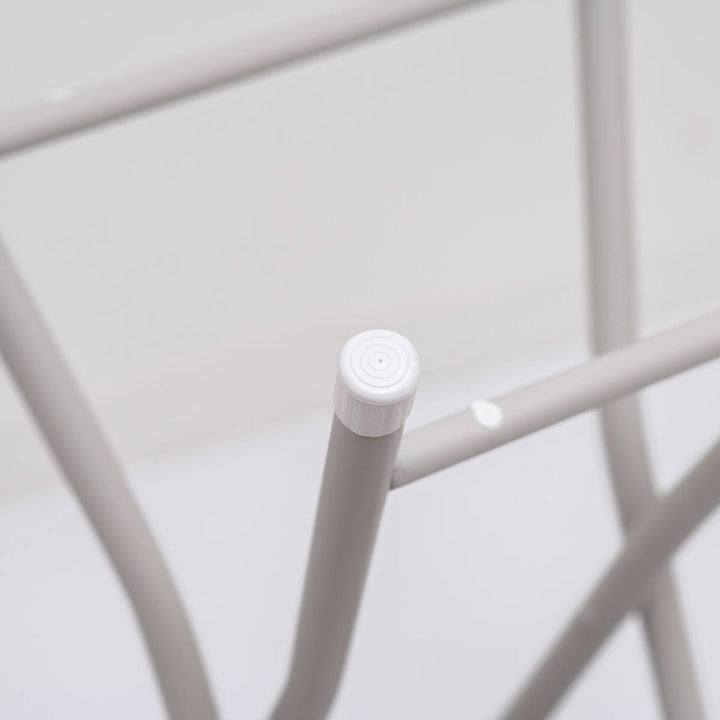 折りたたみ椅子座面高50cm背もたれ付クッション座面