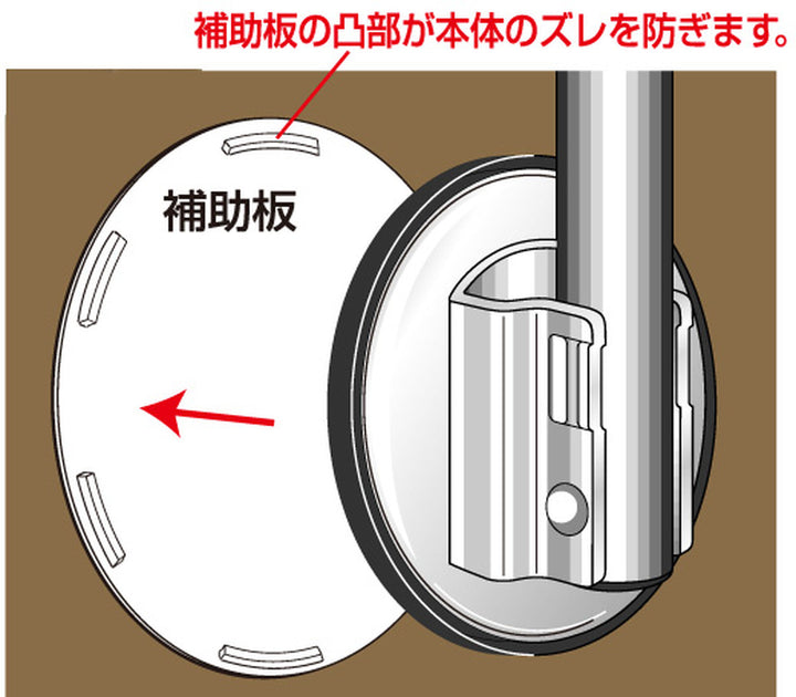 ドアストッパーネオガチットステンレス製