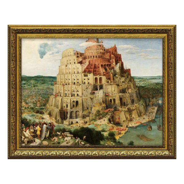 アートパネルミュージアムアートシリーズブリューゲル『バベルの塔』74×59cm