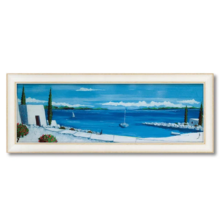 アートパネルジュリアホーキンス『エーゲ海の夏』100.5×38cm