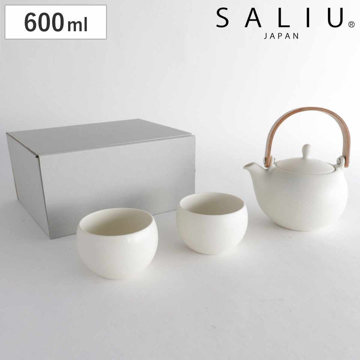 土瓶急須湯呑みセット600mlSALIUYUI結磁器