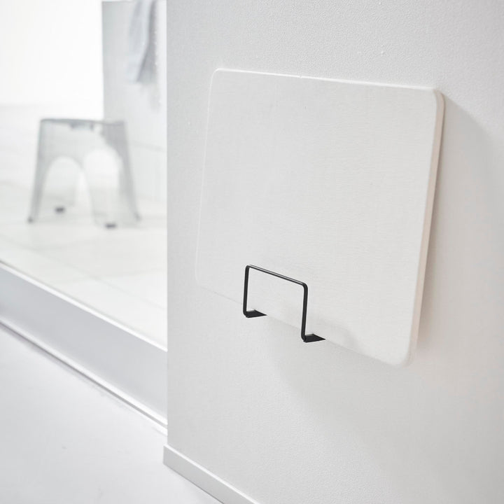 山崎実業towerウォール体重計ラックタワー石こうボード壁対応