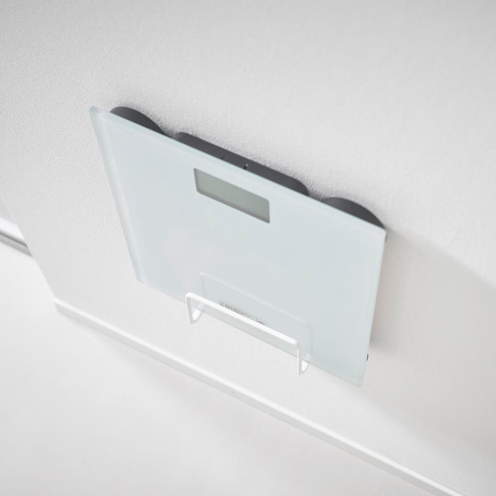 山崎実業towerウォール体重計ラックタワー石こうボード壁対応