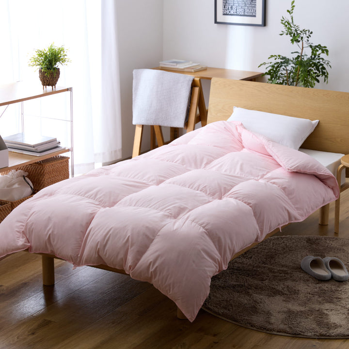 羽毛掛けふとんダウン50％シングル日本製