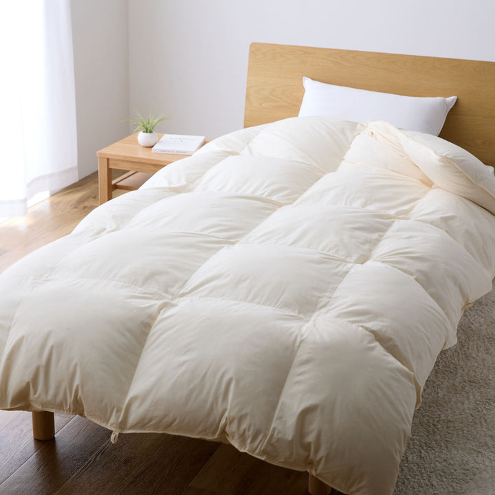 羽毛掛けふとんダウン85％シングル日本製