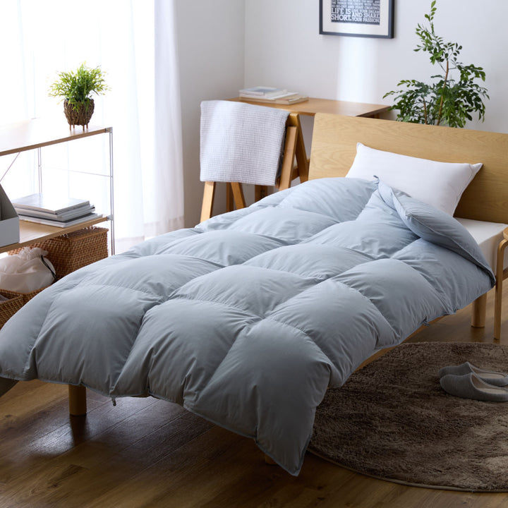 羽毛掛けふとんダウン85％ダブル日本製