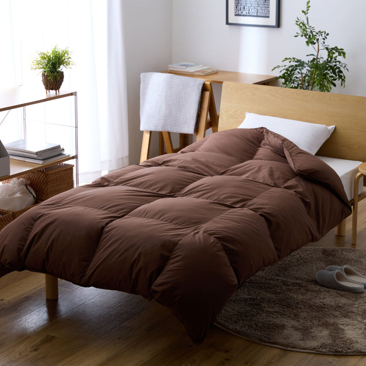 羽毛掛けふとんダウン93％シングル