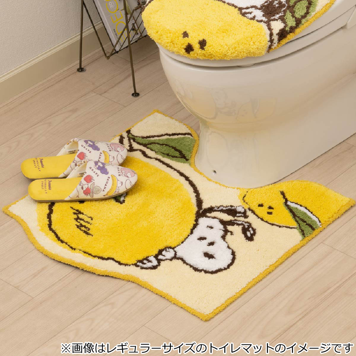 新品・格安】スヌーピー フレッシュフルーツ ロングトイレマット
