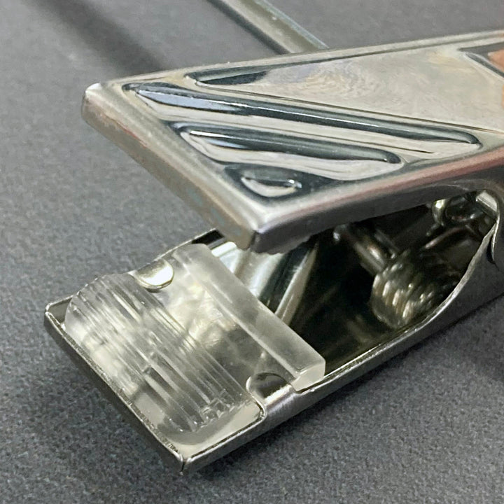 クリップハンガーモノクローゼットメタルグリップハンガー連結3本