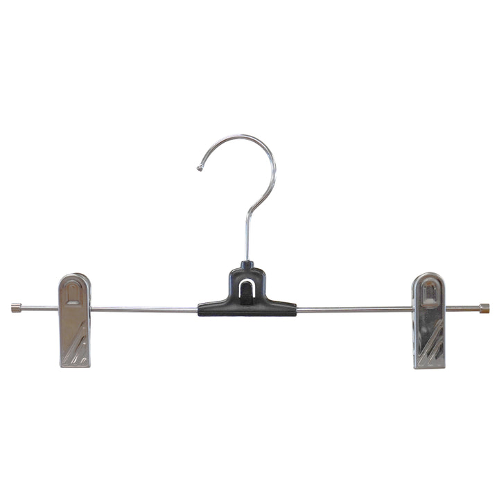 クリップハンガーモノクローゼットメタルグリップハンガー連結3本