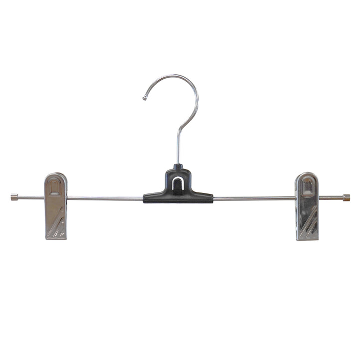 クリップハンガーモノクローゼットメタルグリップハンガー連結3本