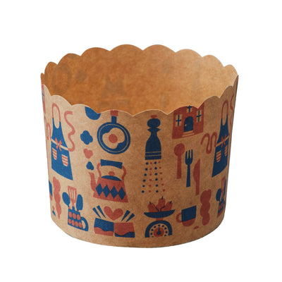 カップケーキ型 7cm 北欧 紙製 5枚入