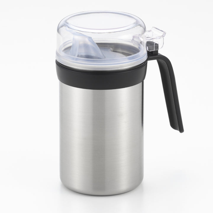 オイルボトル400ml生活のかたちステンレス製オイルサーバー日本製