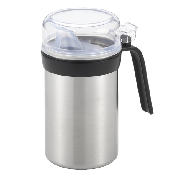 オイルボトル400ml生活のかたちステンレス製オイルサーバー日本製