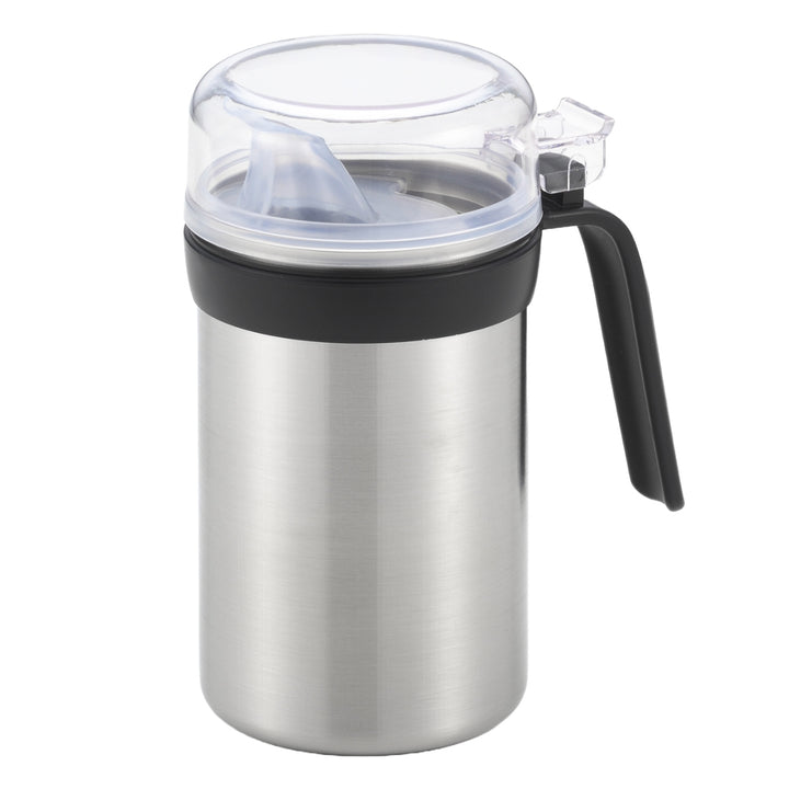 オイルボトル400ml生活のかたちステンレス製オイルサーバー日本製