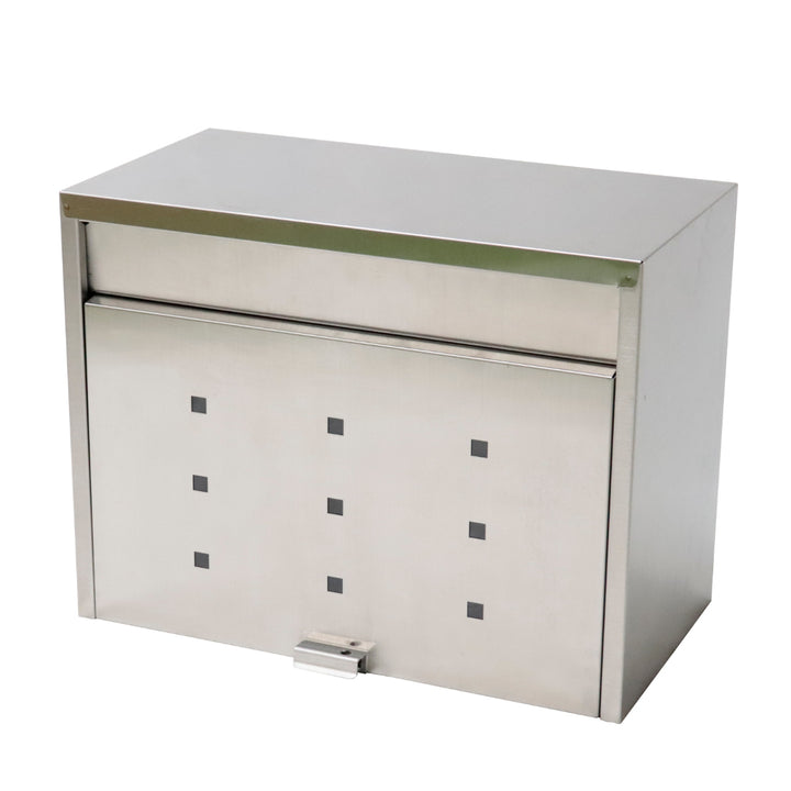 郵便ポスト大型ステンレスポスト壁掛