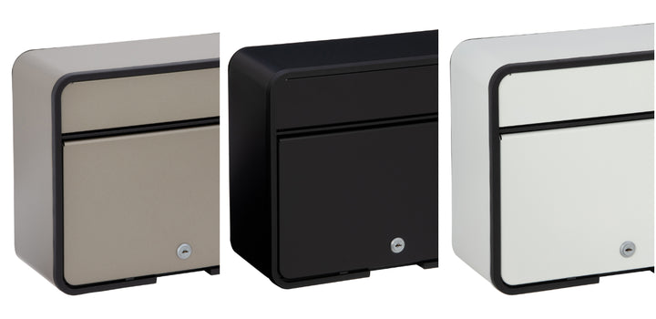 郵便ポストスチ―ルポストカムロック錠付壁掛