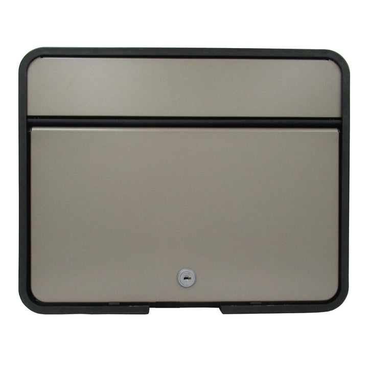 郵便ポストスチ―ルポストカムロック錠付壁掛