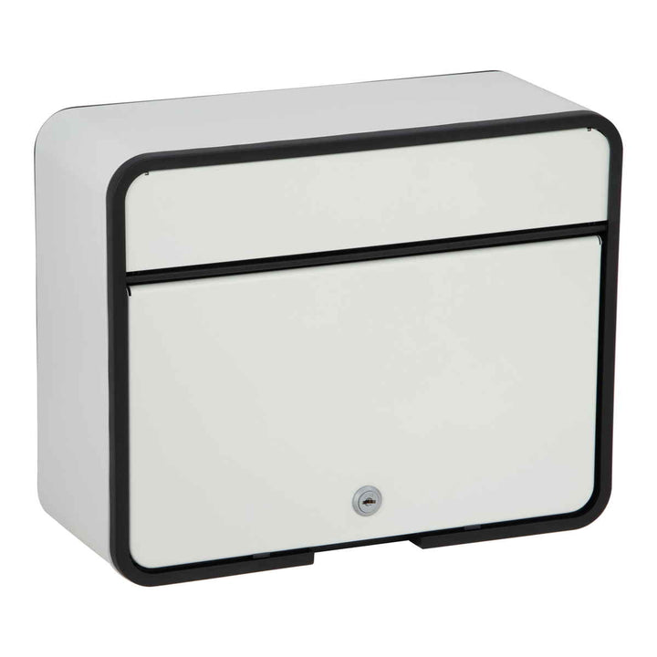 郵便ポストスチ―ルポストカムロック錠付壁掛