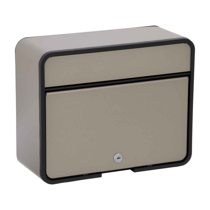 郵便ポストスチ―ルポストカムロック錠付壁掛