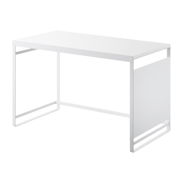 山崎実業towerスチールパネル付きレンジラックタワーW75