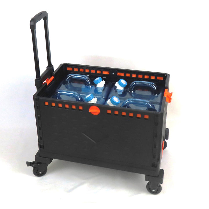 ウォータータンクカート折りたたみコンテナ飲料用タンク4個セット