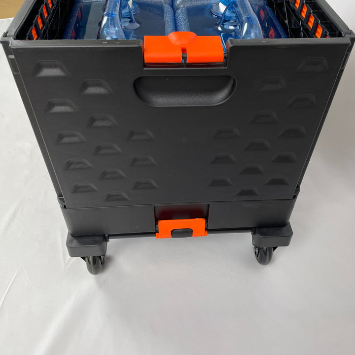 ウォータータンクカート折りたたみコンテナ飲料用タンク4個セット