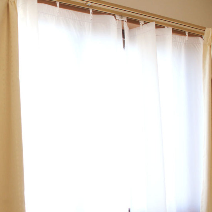 断熱カーテン断熱カーテンライナー幅100cm×丈140cm2枚入ホワイト