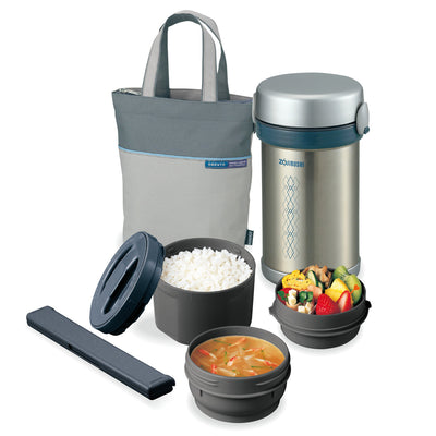 象印 保温弁当箱 ステンレスランチジャー 840ml 「お・べ・ん・と」