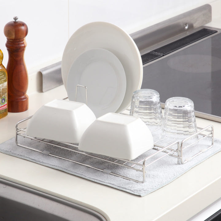 水切りカゴ＆kitコンパクトになる伸縮水切りかご