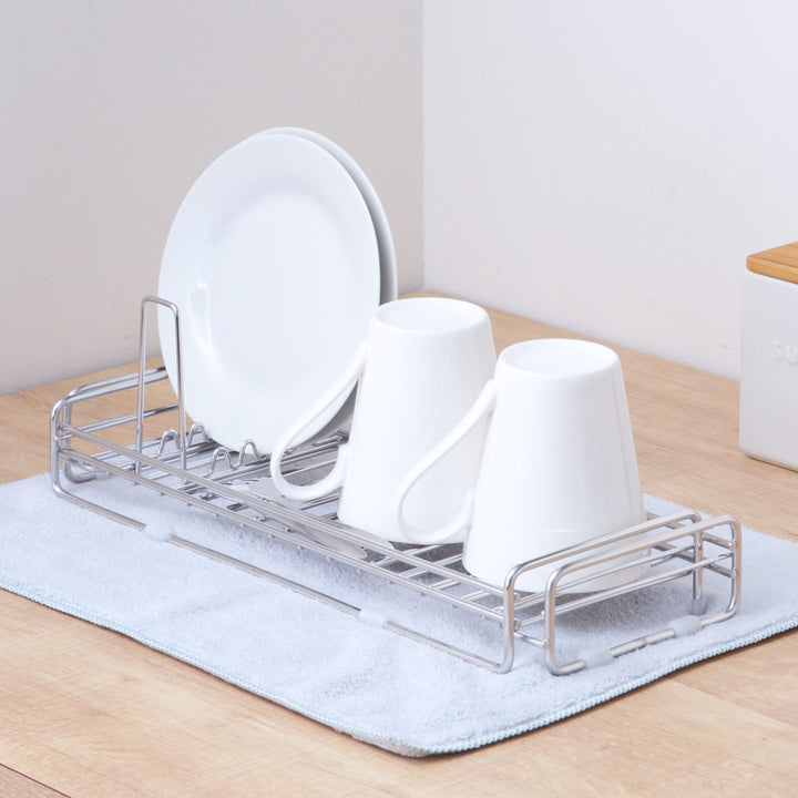 水切りカゴ＆kitコンパクトになる伸縮水切りかご