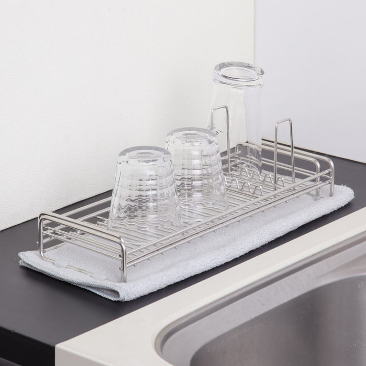 水切りカゴ＆kitコンパクトになる伸縮水切りかご