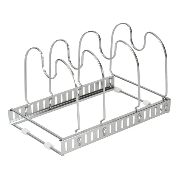 フライパンラック＆kit調節できるフライパンスタンド